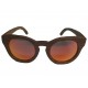 CHEERFUL - Wooden Sunglasses in Red Rose Wood